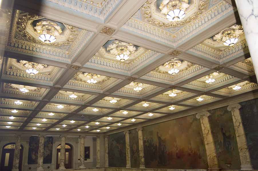 Coffered Vaulted Ceiling Interior Design Acoustic