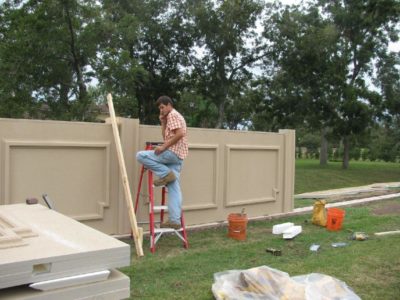 Order Stucco fence or stucco wall – Decorative Architectural Shapes