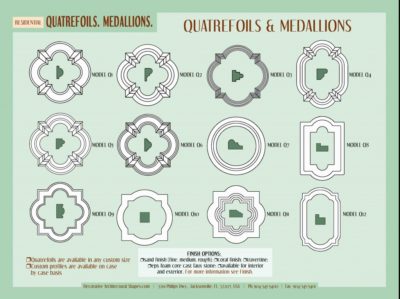 RESIDENTIAL-Quatrefoils,medallions