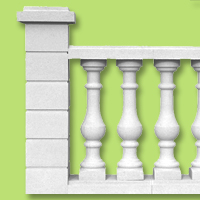 architectural accents balustrade