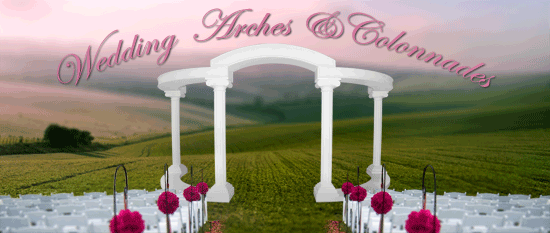 Wedding Arch & Colonnades