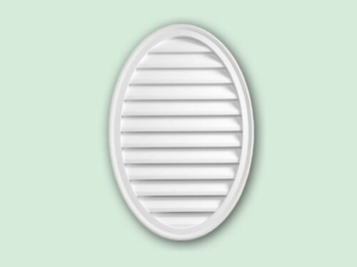 Oval Vertical Louver