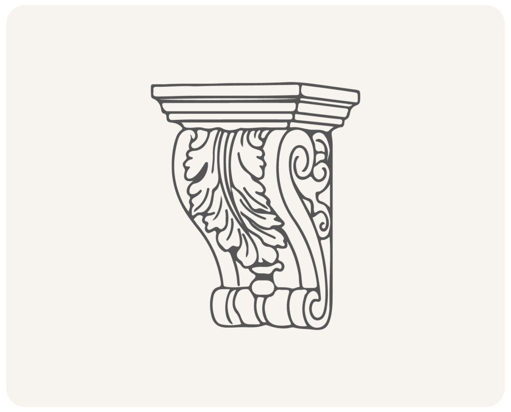 Carved Corbels