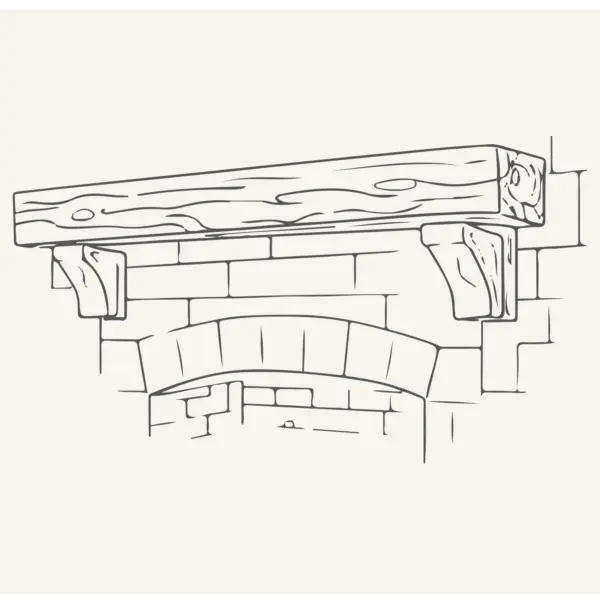 Faux Wood Mantels - Decorative Architectural Products