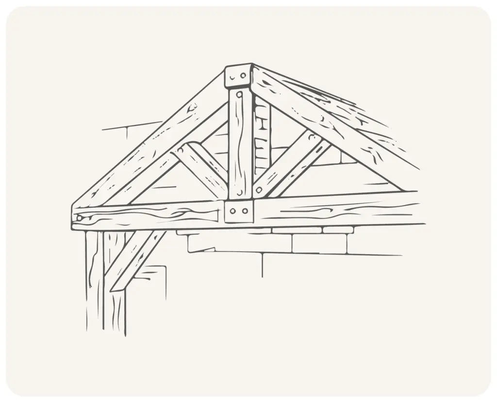 Faux Wood Truss Systems