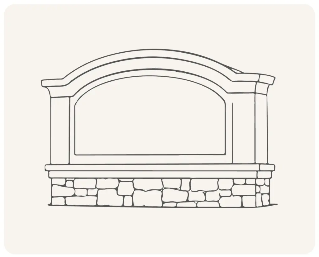 Letreros monumentales de espuma - Productos arquitectónicos decorativos