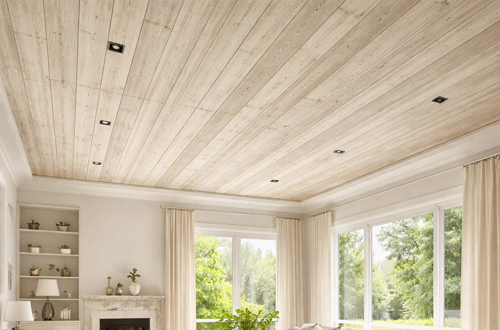 ceiling planks white 1