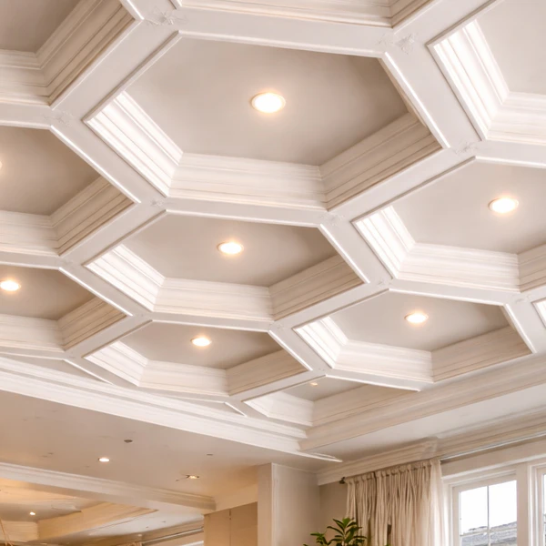 contemporary coffered ceiling 1