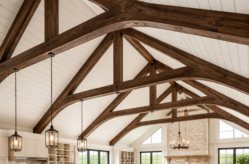 faux trusses 11