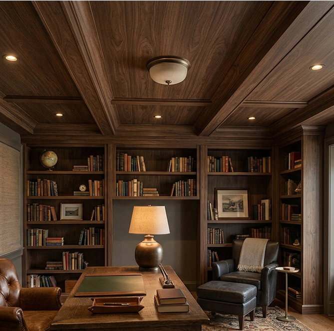faux wood ceiling planks 2