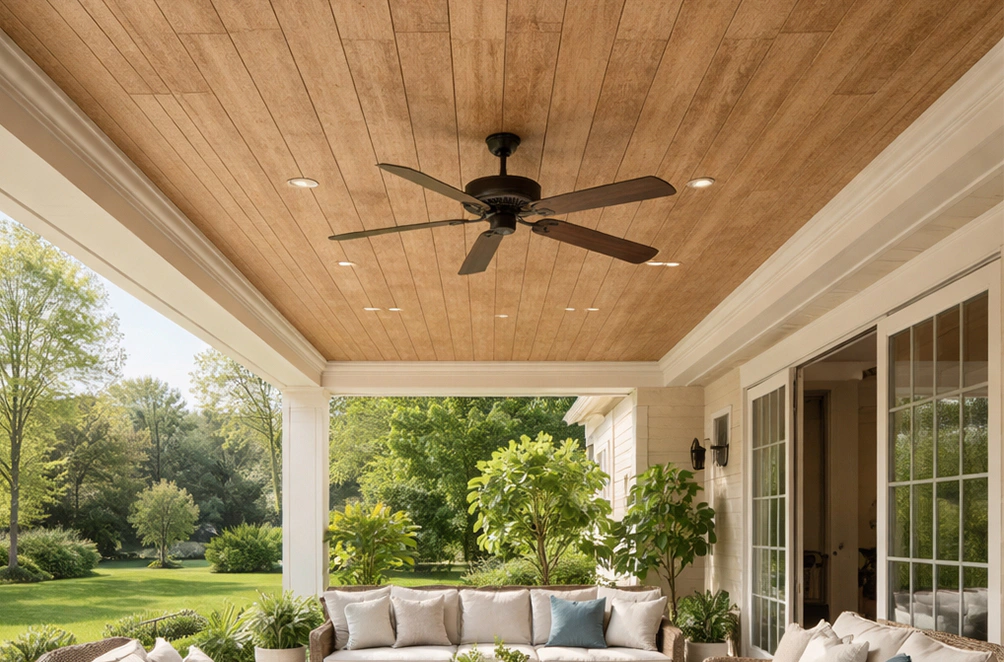 faux wood ceiling planks outdoor 1