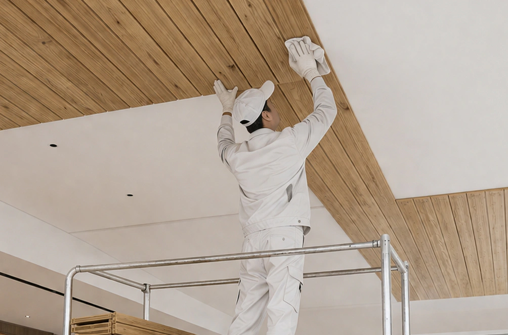 foam ceiling planks - Ceiling Faux Wood Planks_Header 10 horizontal