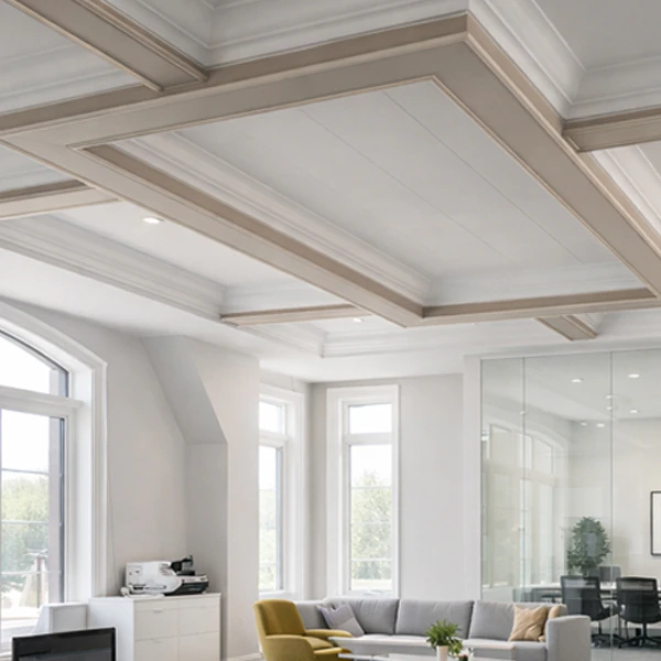 vaulted coffered ceiling 1