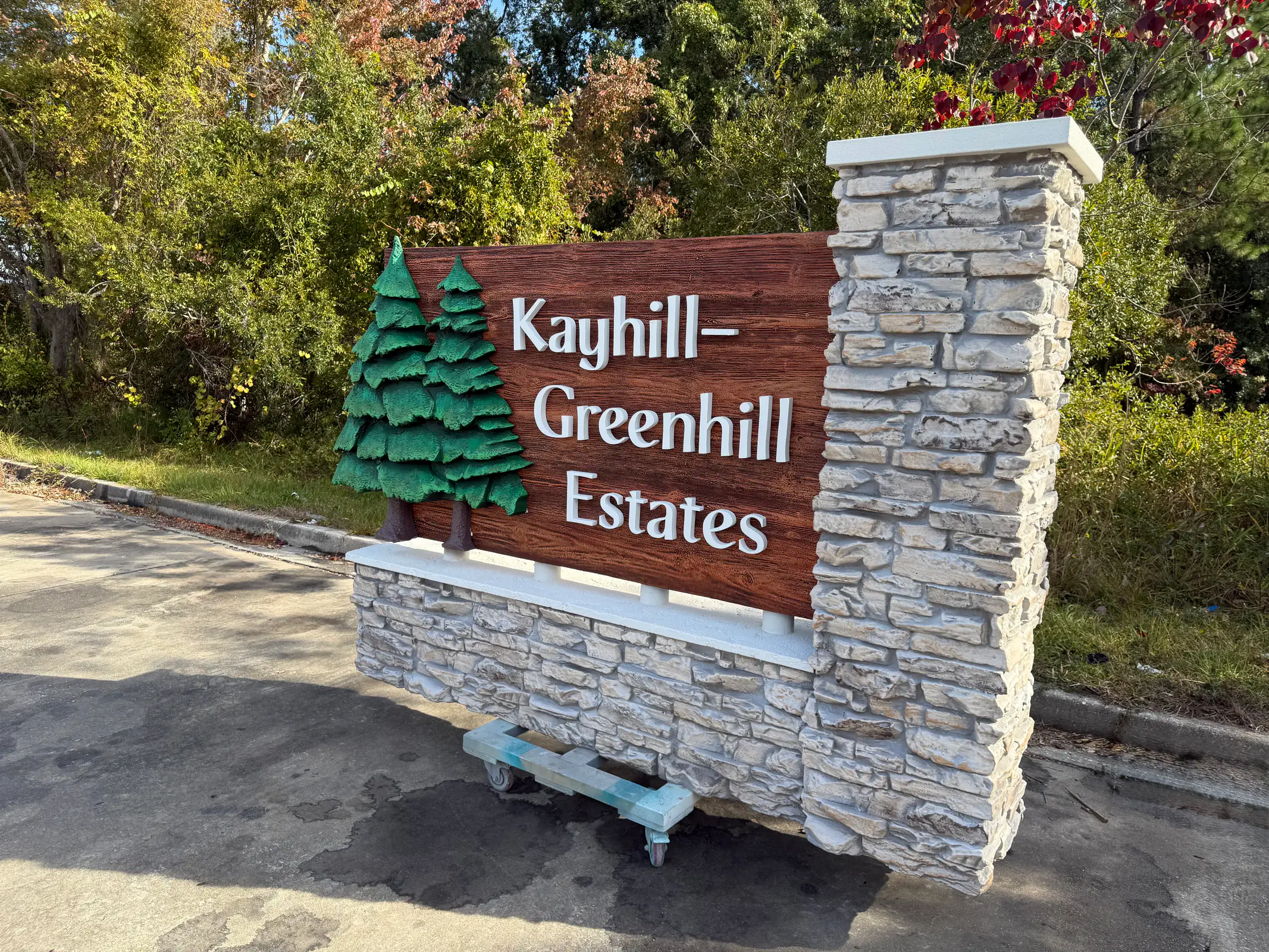 Custom 3D Monument Sign 6