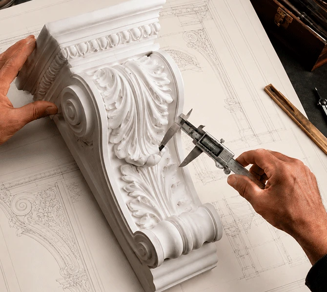 Guarantees Carved Corbels
