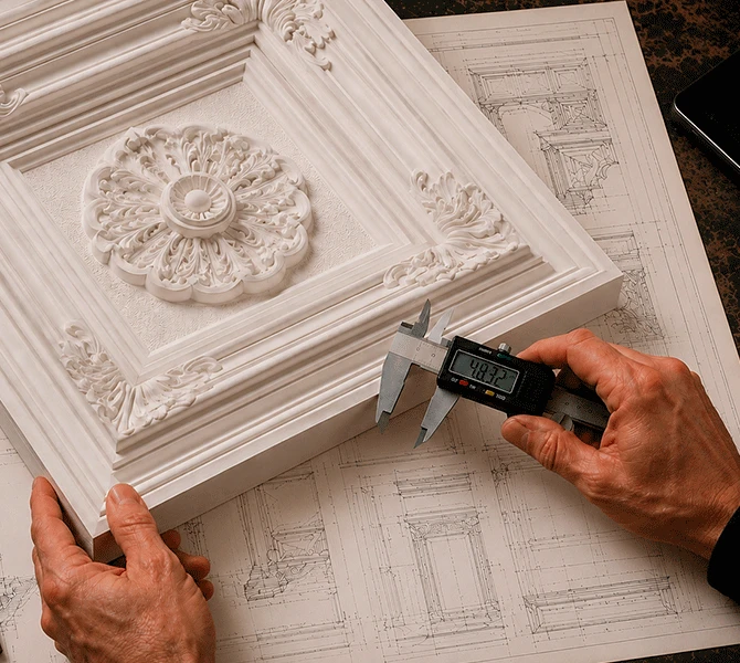 Guarantees Carved Foam Ceiling Systems