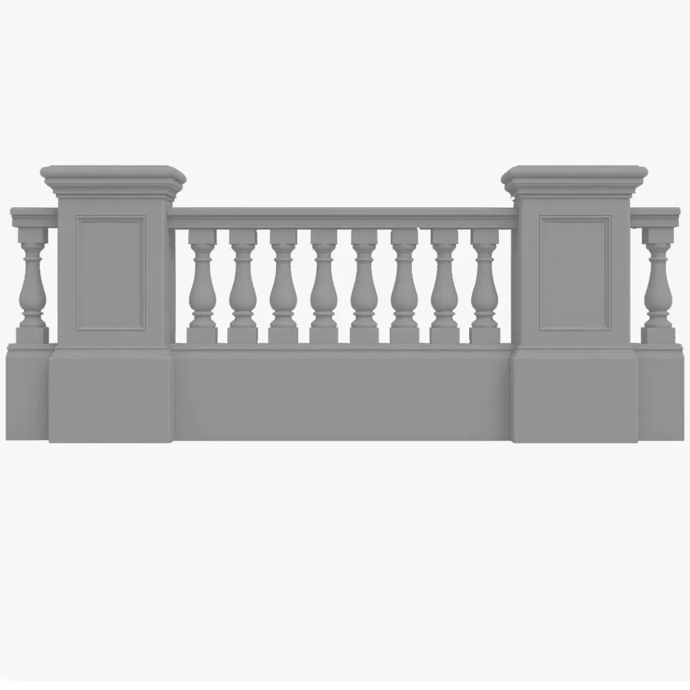 Stucco Architectural Fencing Systems 12
