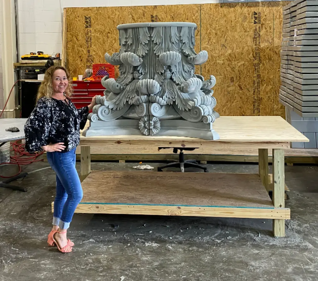XXL Corinthian Column Caps 4