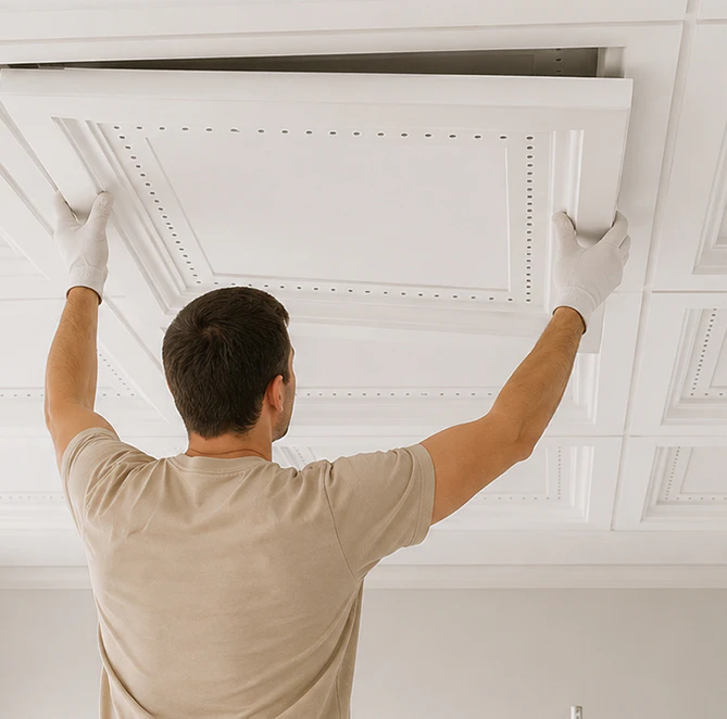 Acoustic Ceiling Panel Header 5
