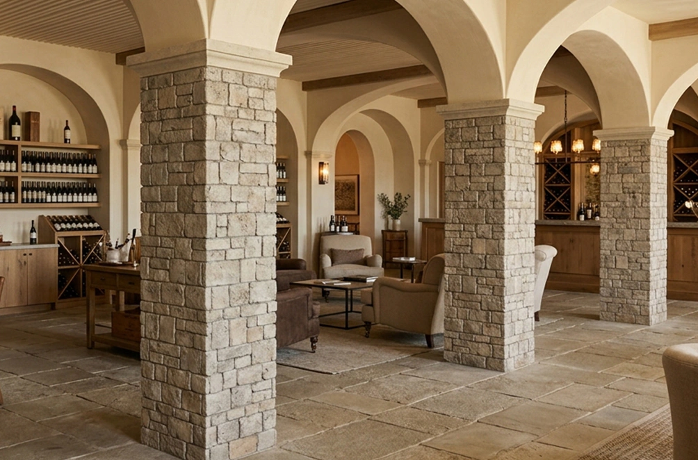 Stone Column Wrap 16