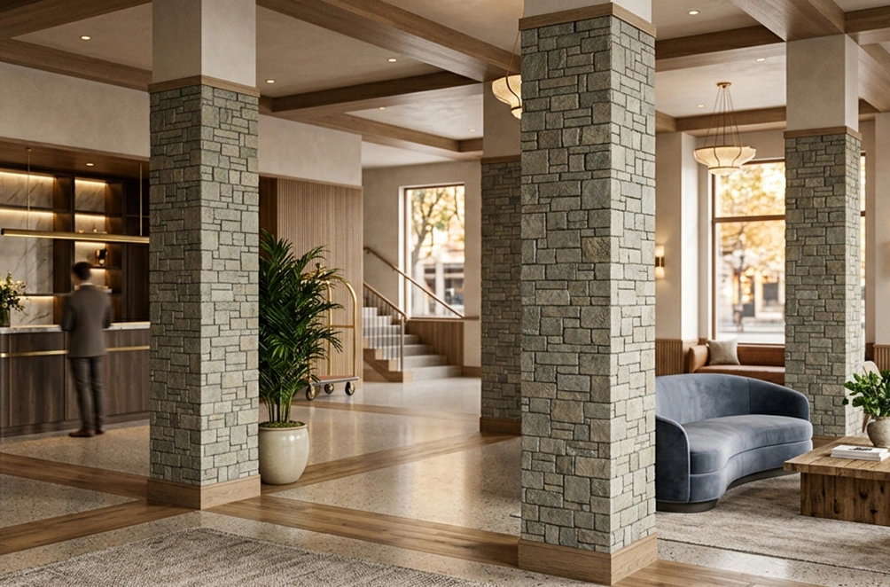 Stone Column Wrap 19