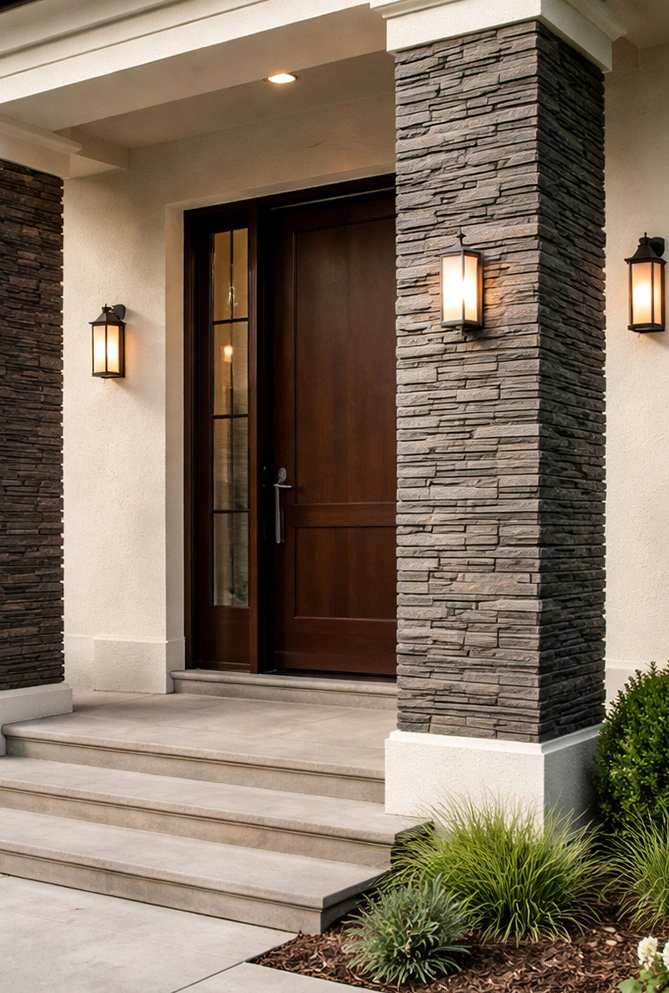 Stone Column Wrap 8