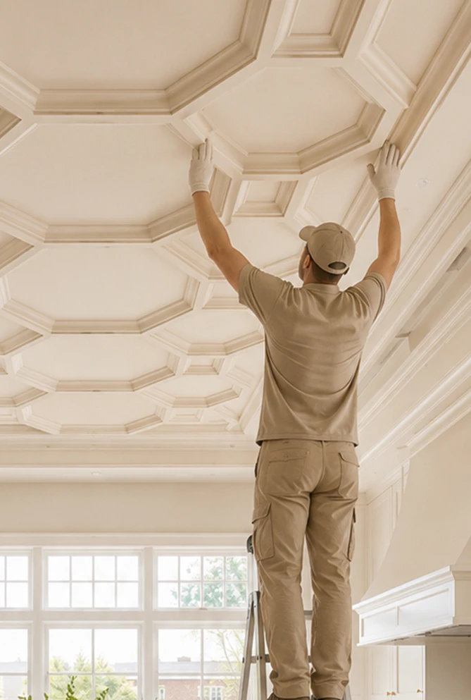 Suspended Ceiling System Header 5 Vertical
