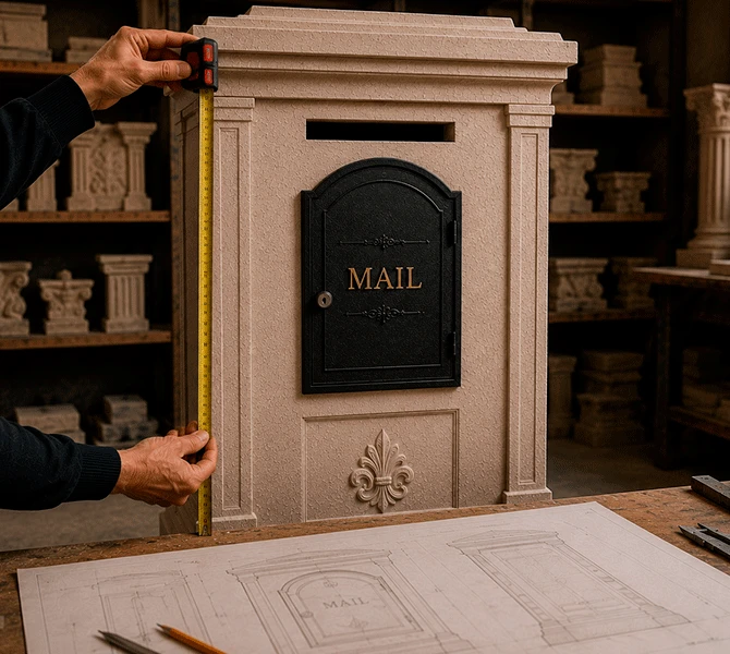 ГАРАНТИЯStucco Mailboxes And Lamp Posts Kits
