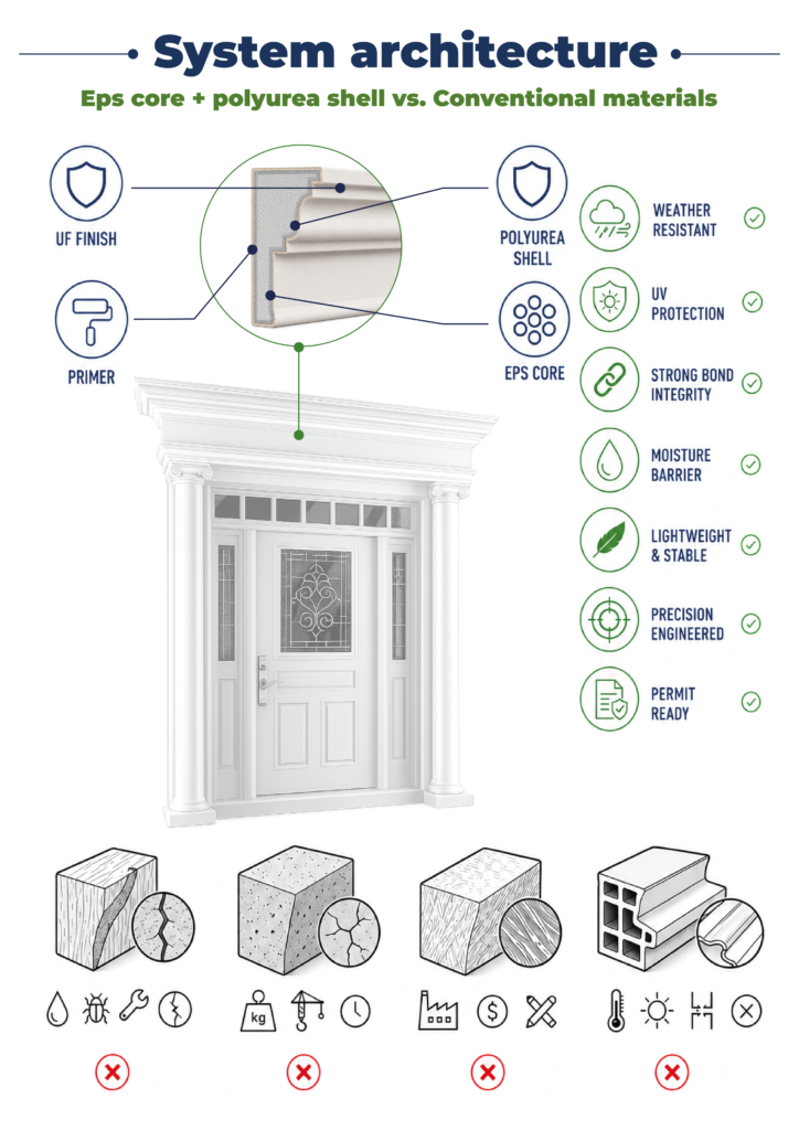 01 Front Door Surrounds Kits