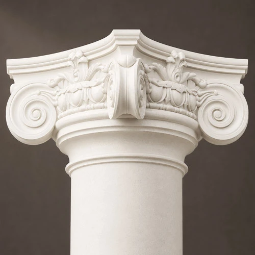 Architectural Columns Scamozzi Capital Classic Circle