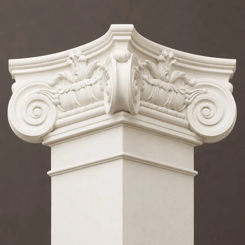 Architectural Columns Scamozzi Capital Classic Quadr