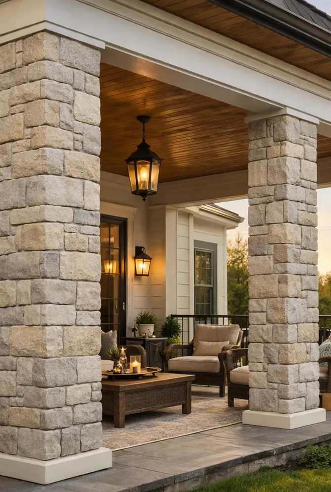 Stone Column Wraps